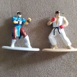 Street Fighter Mini Metal Figurines